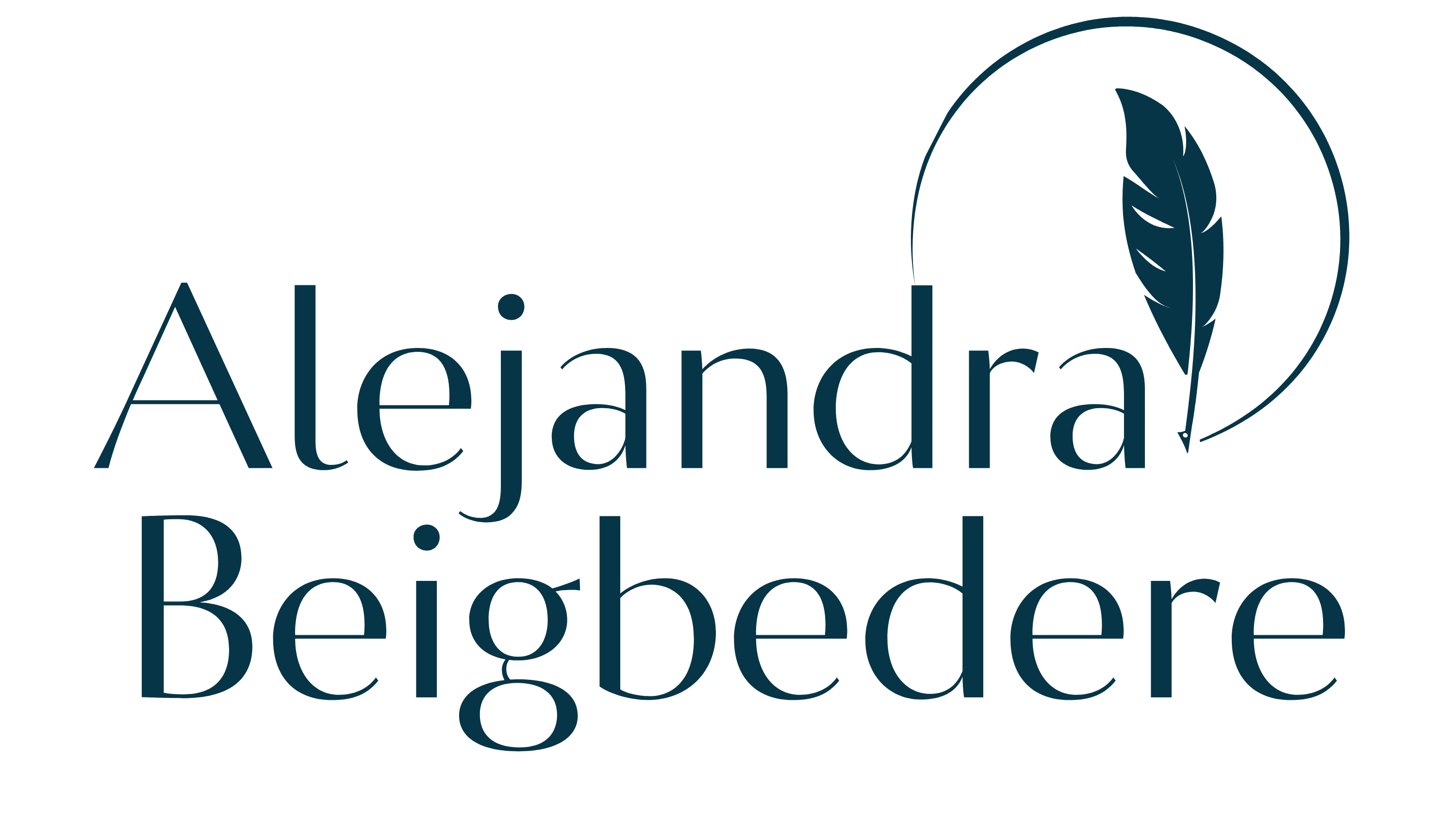 Firma de Alejandra Beigbeder